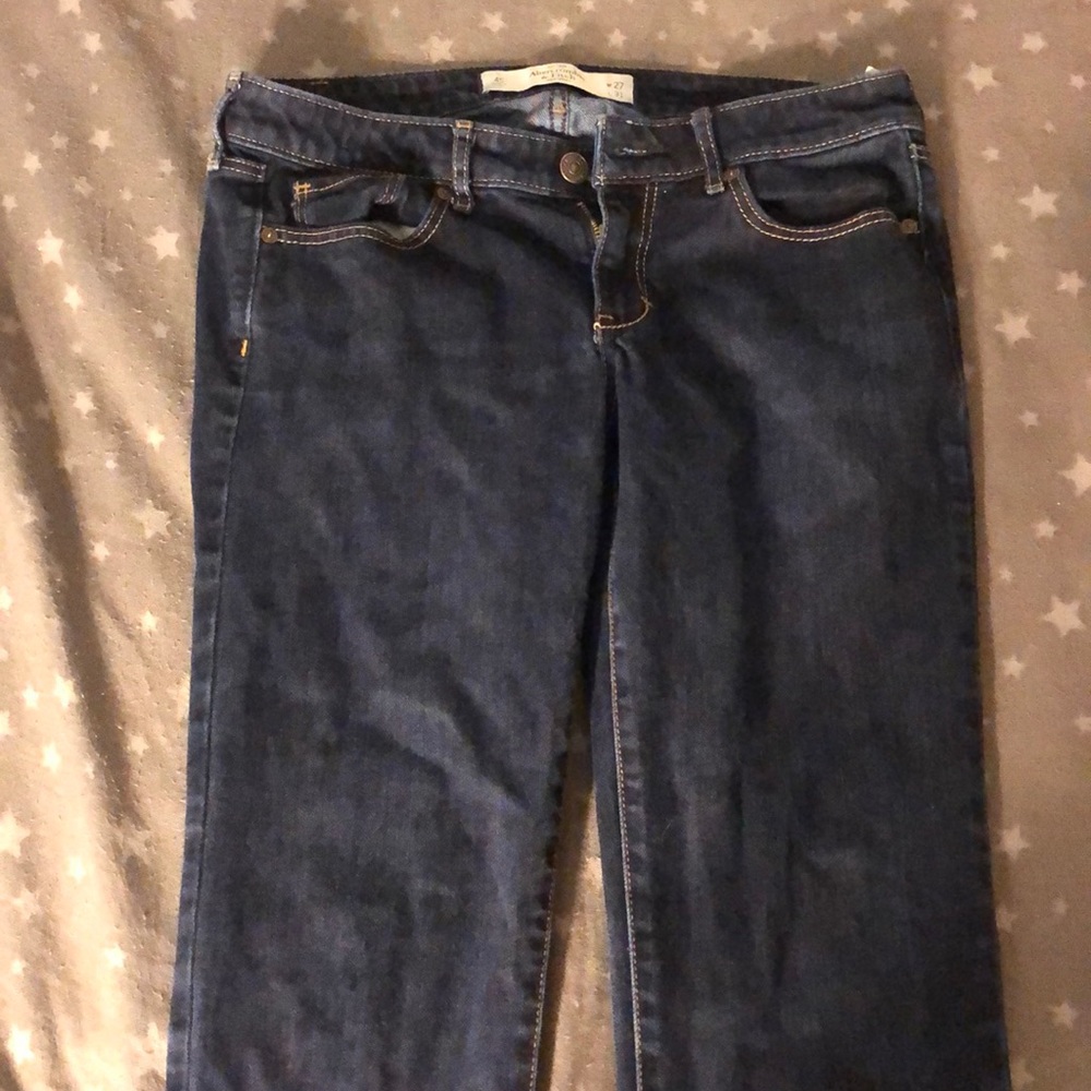 Abercrombie & Fitch blue jeans